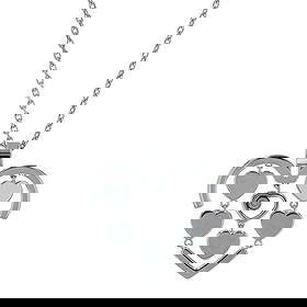 Chopard Happy Amore Diamond Necklace: Title/Medium: Chopard Happy Amore Diamond Necklace Origin/Year: Modern, Unknown Dimensions: Chain Length: 42 cm Weight: 11.4 g Gemstone Type: Diamond (0.05 ct) Material: 18k White Gold Co