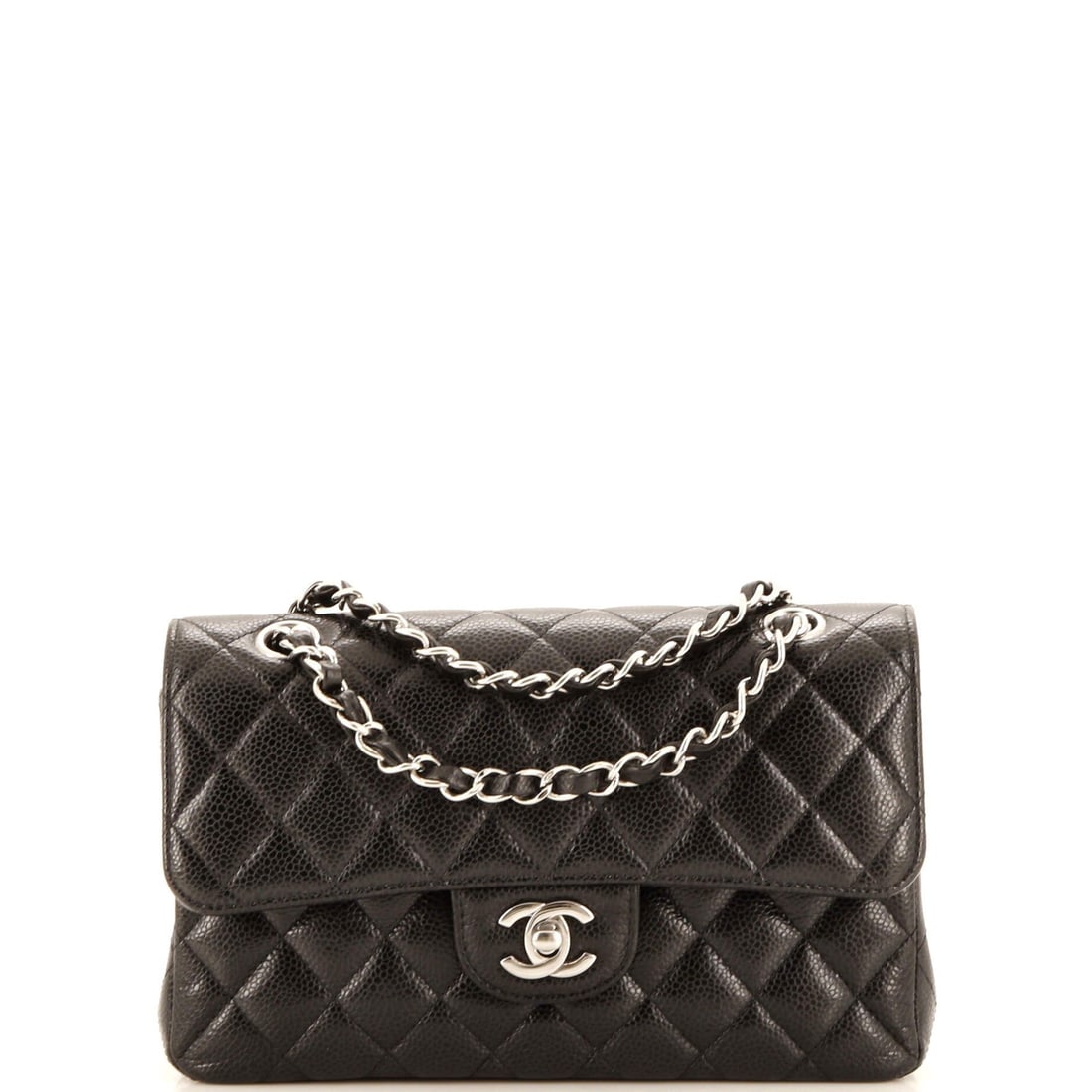 Chanel Classic Double Flap Bag - Small Black (1 of 6)