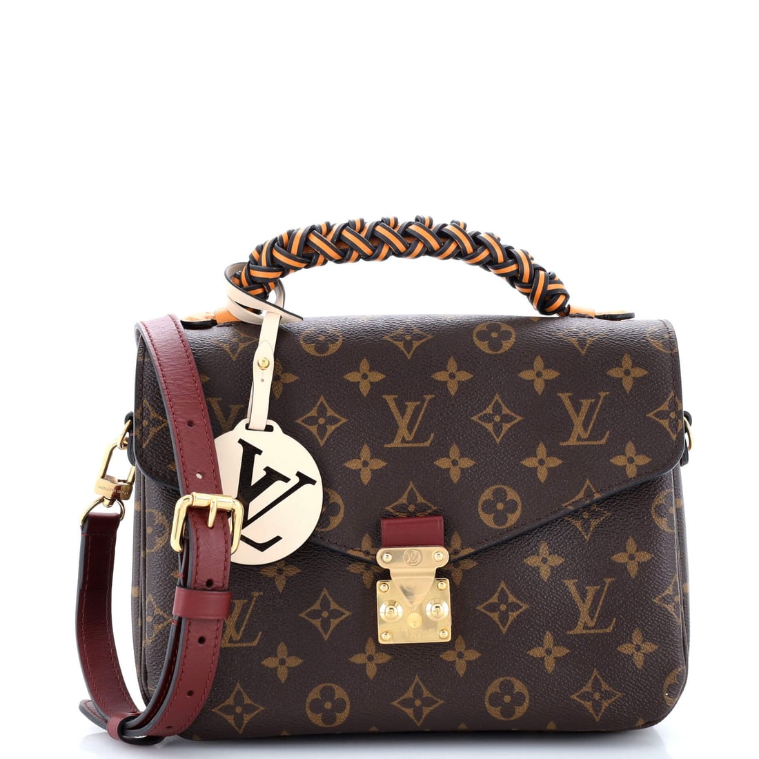 Louis Vuitton Braided Handle Pochette Metis (1 of 6)
