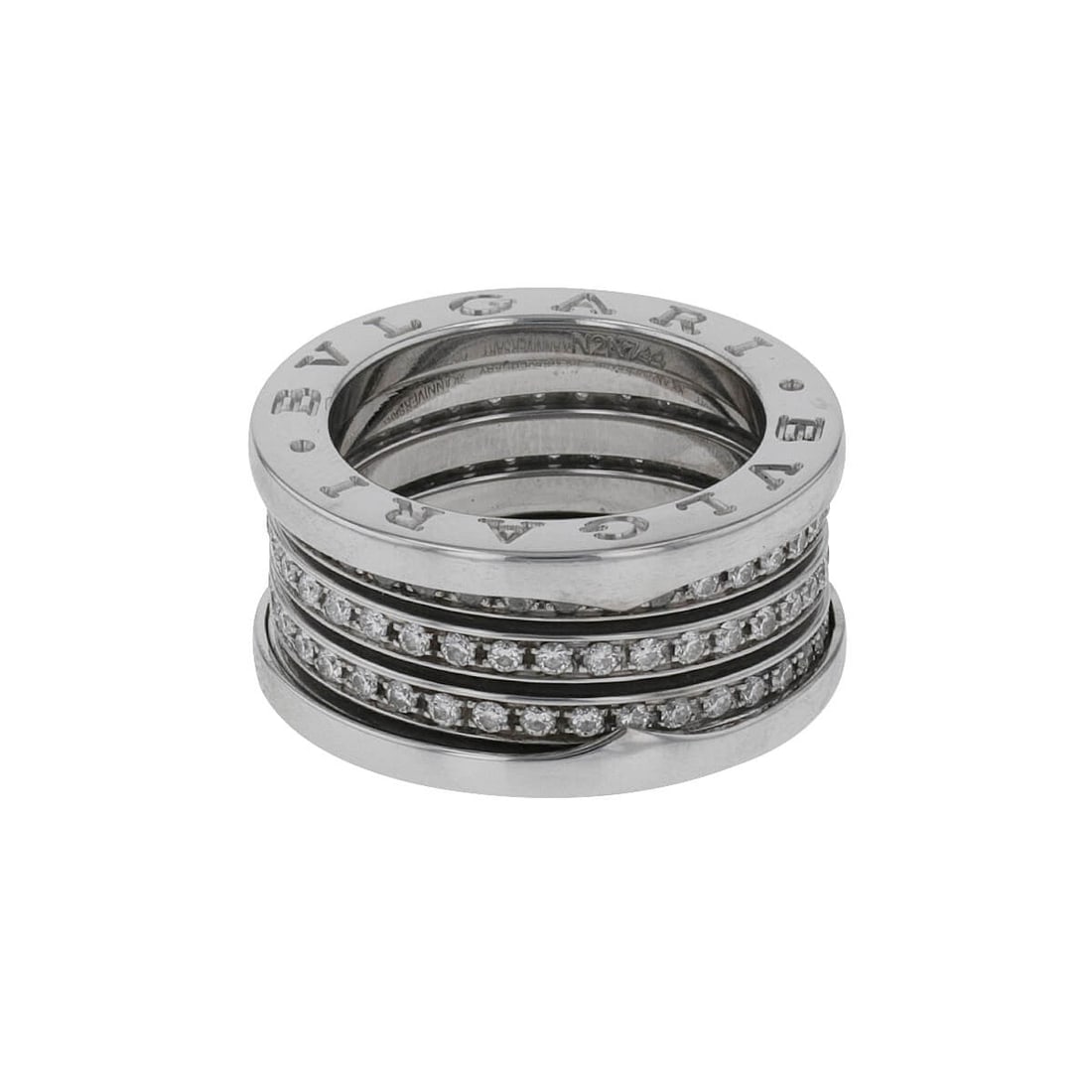 Bulgari B.Zero 1 Diamond & Gold Ring (1 of 3)
