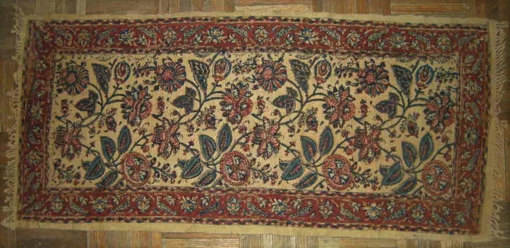 Persian Isphahan Table Runner c. 1930 (1 of 4)