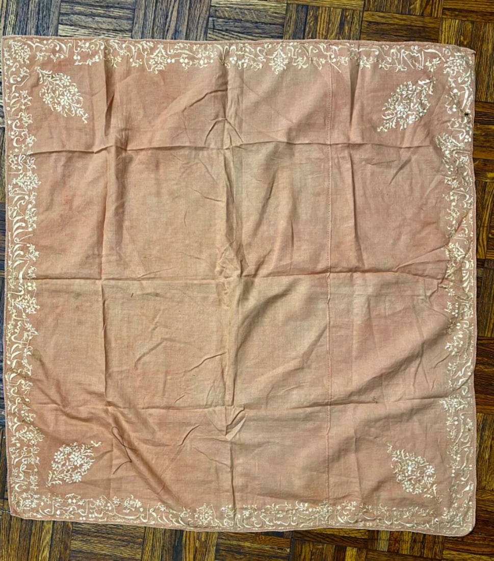 Nastaliq Arabic Script Wedding Scarf - 4