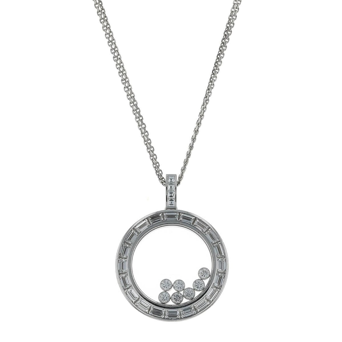 Chopard Happy Diamonds Gold & Diamond Necklace (1 of 3)