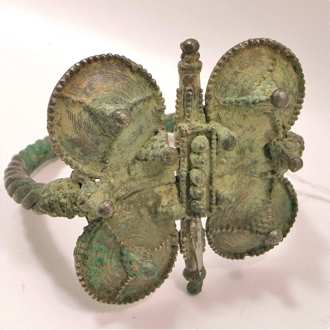 Antique Saljuk Turkish Silver Bracelet (1 of 7)