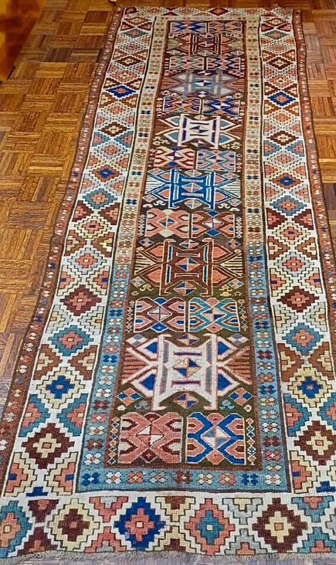 Northwest Persian Runner Rug, ca. 1885 (1 of 5)