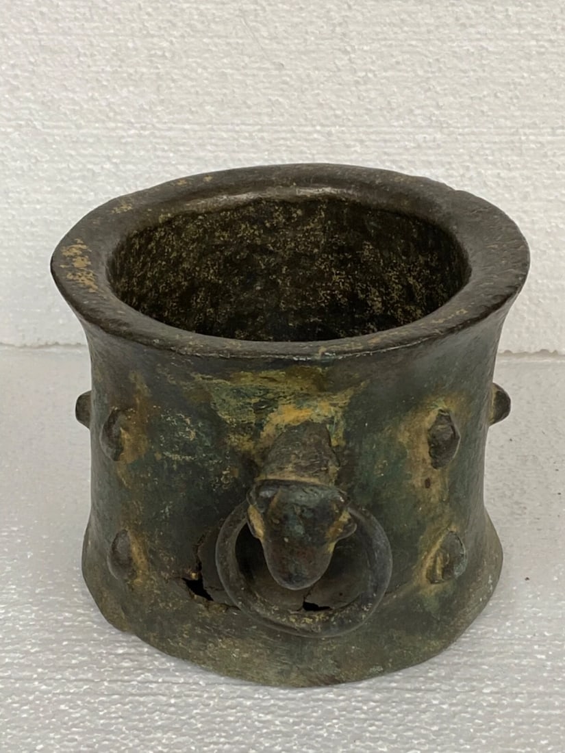 Seljuk Bronze Mortar - 12th Century (1 of 12)