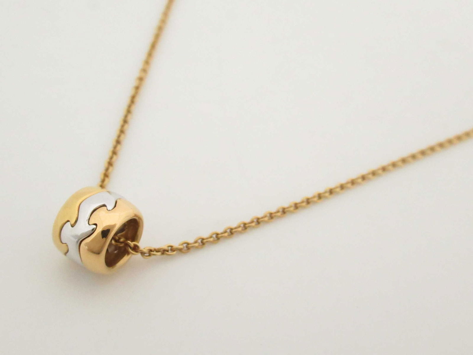 Georg Jensen Fusion Pendant Necklace 18K Gold (1 of 6)