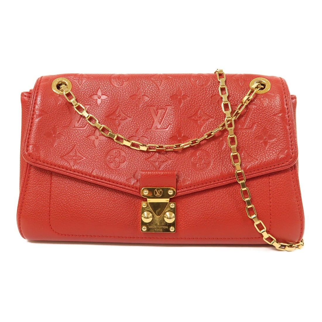 Louis Vuitton Empreinte St. Germain PM Bag - Red (1 of 12)