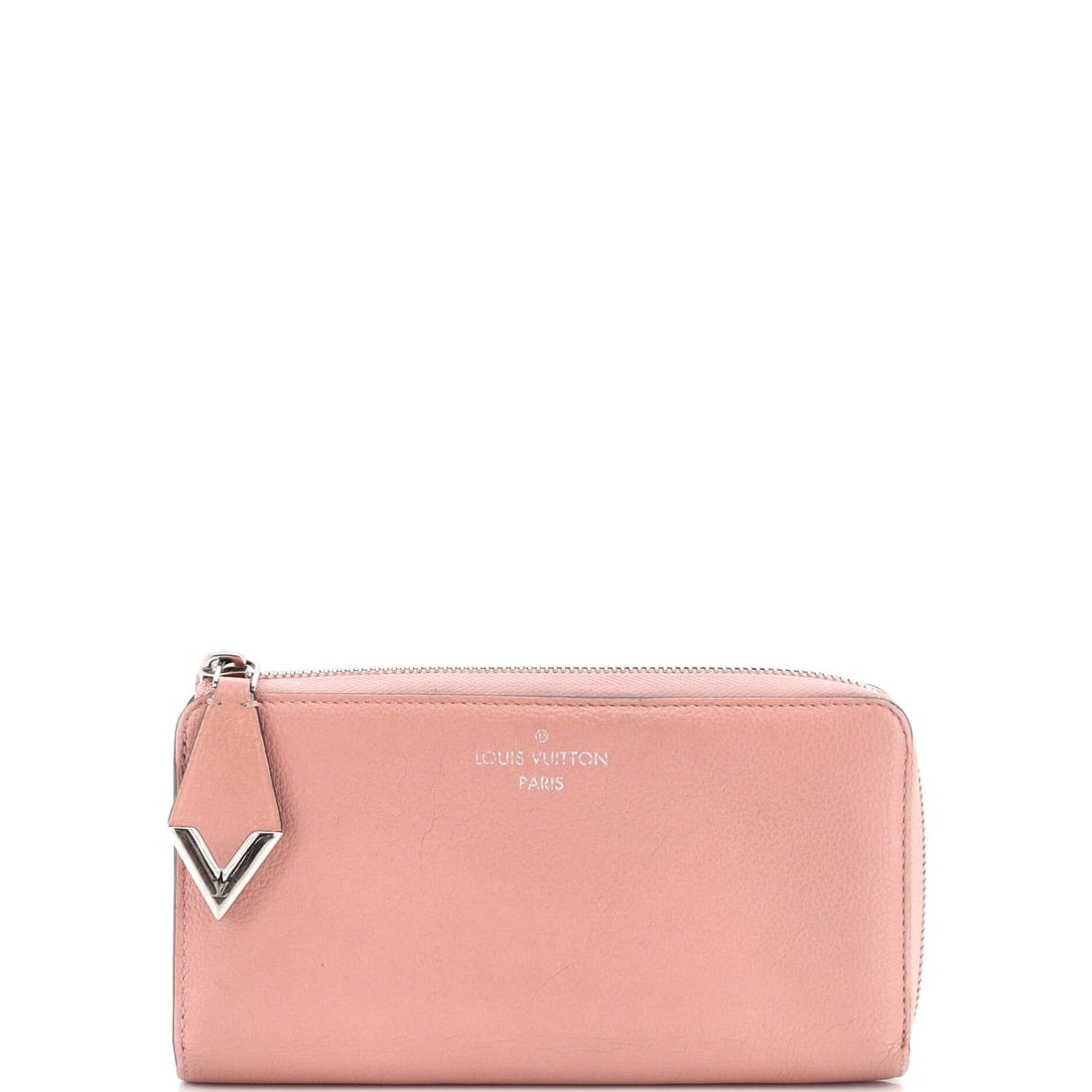 Louis Vuitton Comete Leather Wallet - Pink: Title/Medium: Louis Vuitton Comete Wallet Leather Long Origin/Year: Louis Vuitton Dimensions: Height: 4.5 inches Width: 8 inches Depth: 1 inch Condition: Good. Touched up exterior edge