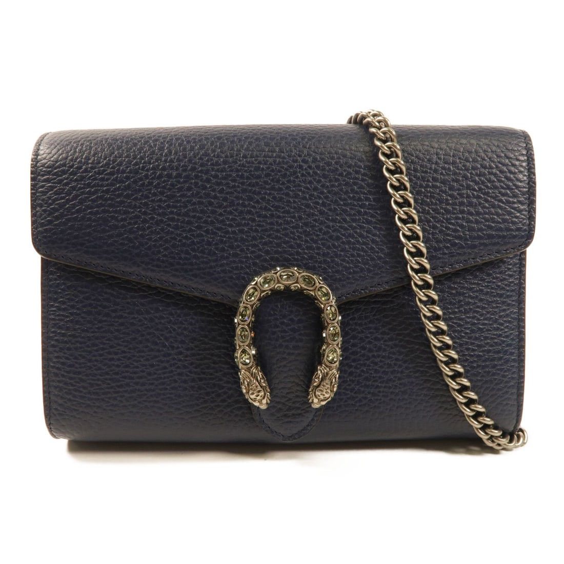 Gucci Dionysus Cowhide Shoulder Bag Black/Blue (1 of 12)