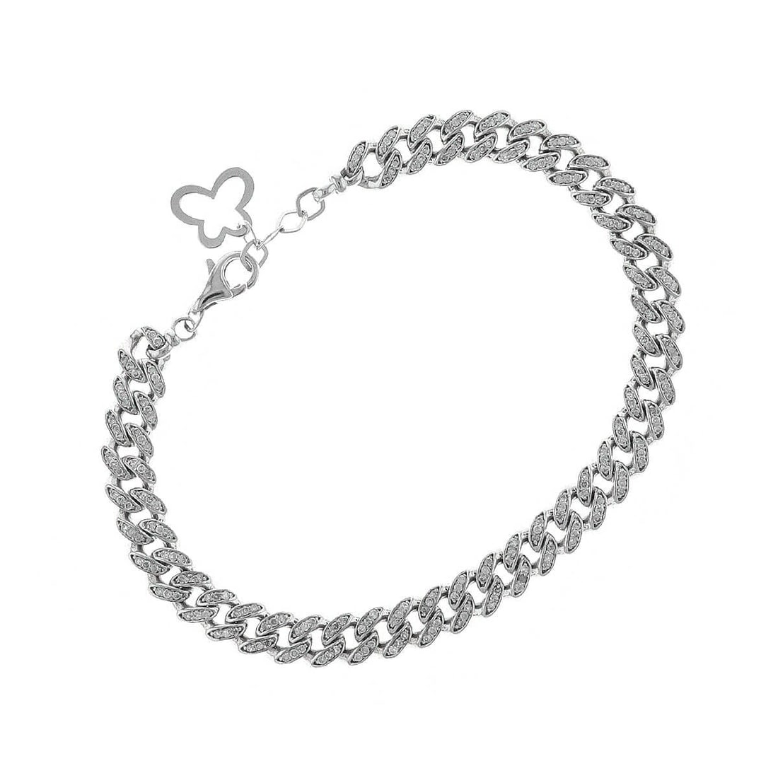 Modern Vintage Diamond Gold Bracelet (1 of 3)