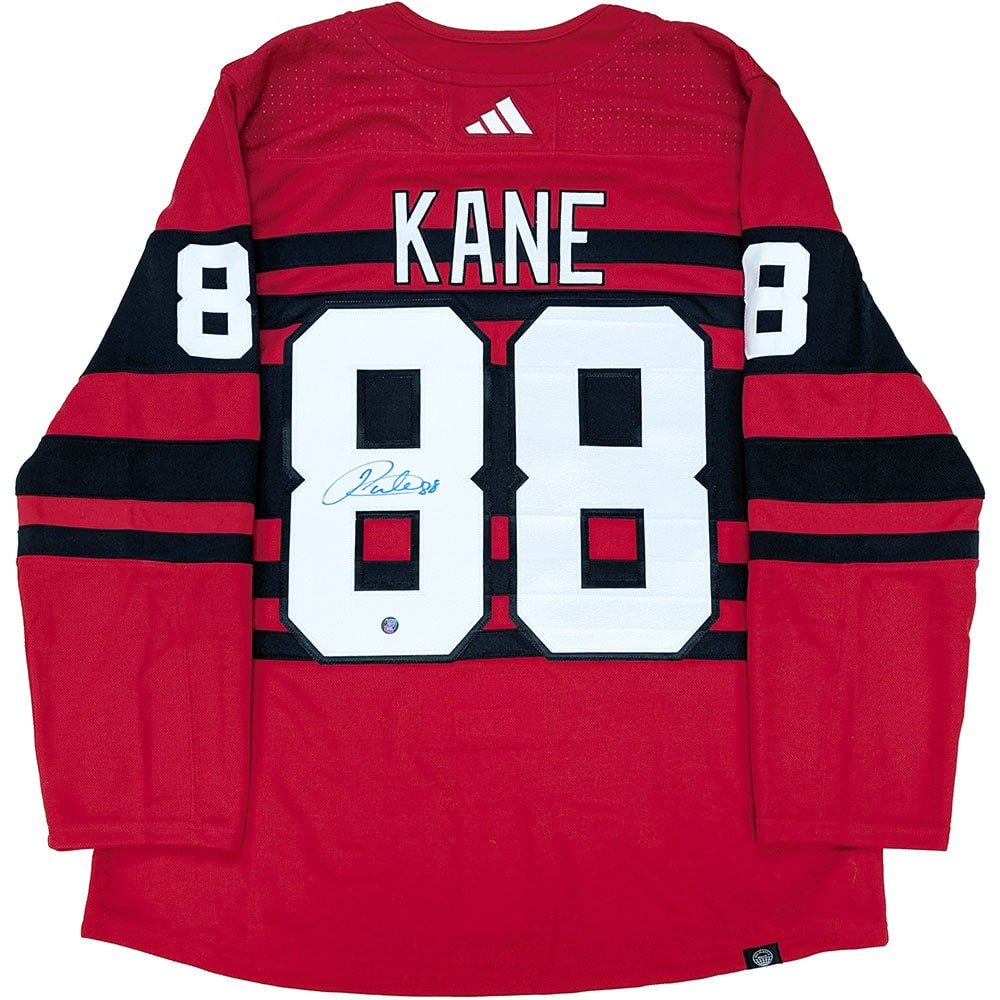 Patrick Kane Autographed Detroit Red Wings Reverse Retro Pro Jersey (1 of 1)