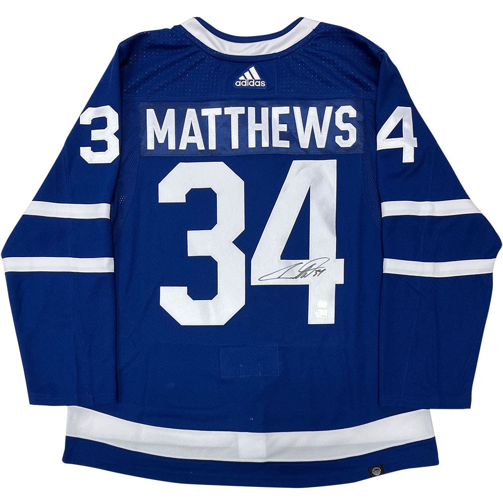 Auston Matthews Autographed Toronto Maple Leafs Pro Jersey (1 of 1)