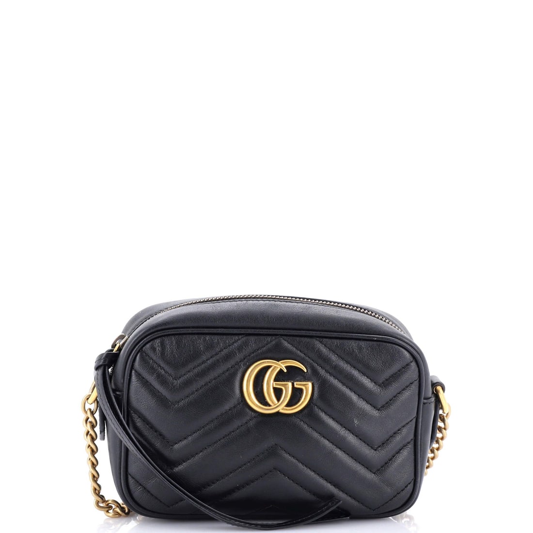Gucci GG Marmont Mini Shoulder Bag - Black (1 of 7)