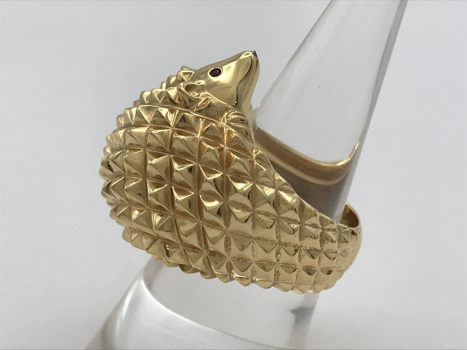 Boucheron Hedgehog Ellison Ruby 18K Pink Gold Ring - 5