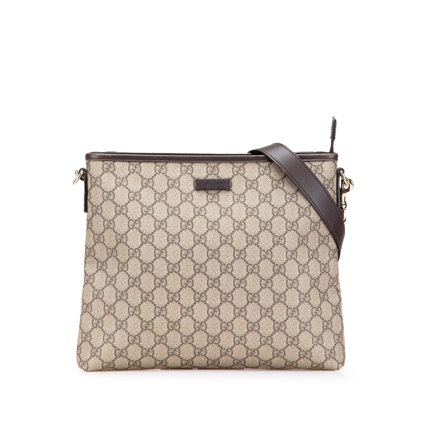 Gucci GG Supreme Brown Crossbody Bag (1 of 12)