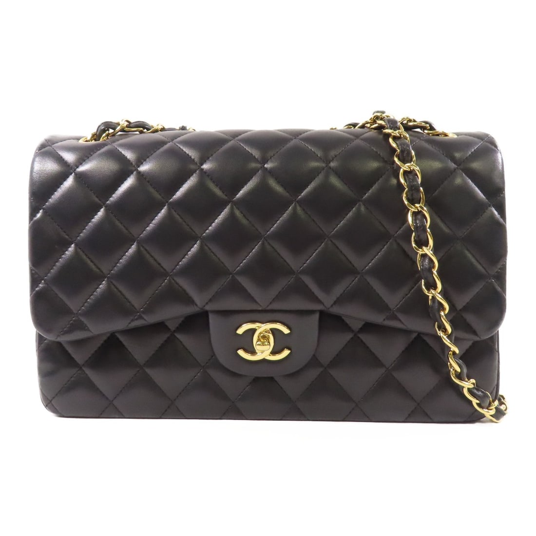 Chanel Black Sheepskin Classic Crossbody Bag (1 of 12)