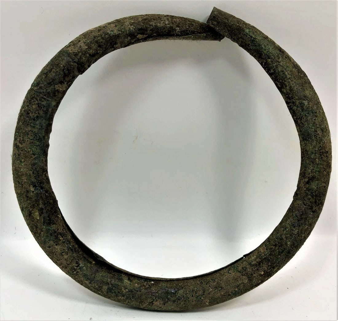 Ancient Greek or Roman Bronze Torque (1 of 5)
