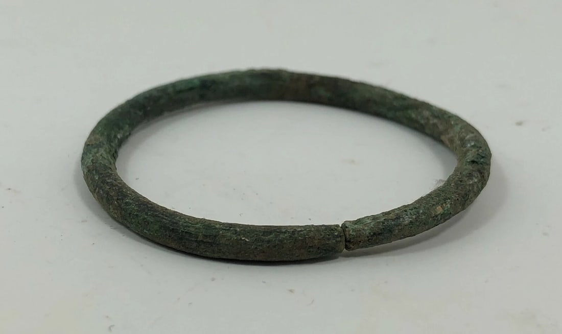 Ancient Hair Ring Bronze, 1st Millennium BC (1 of 3)