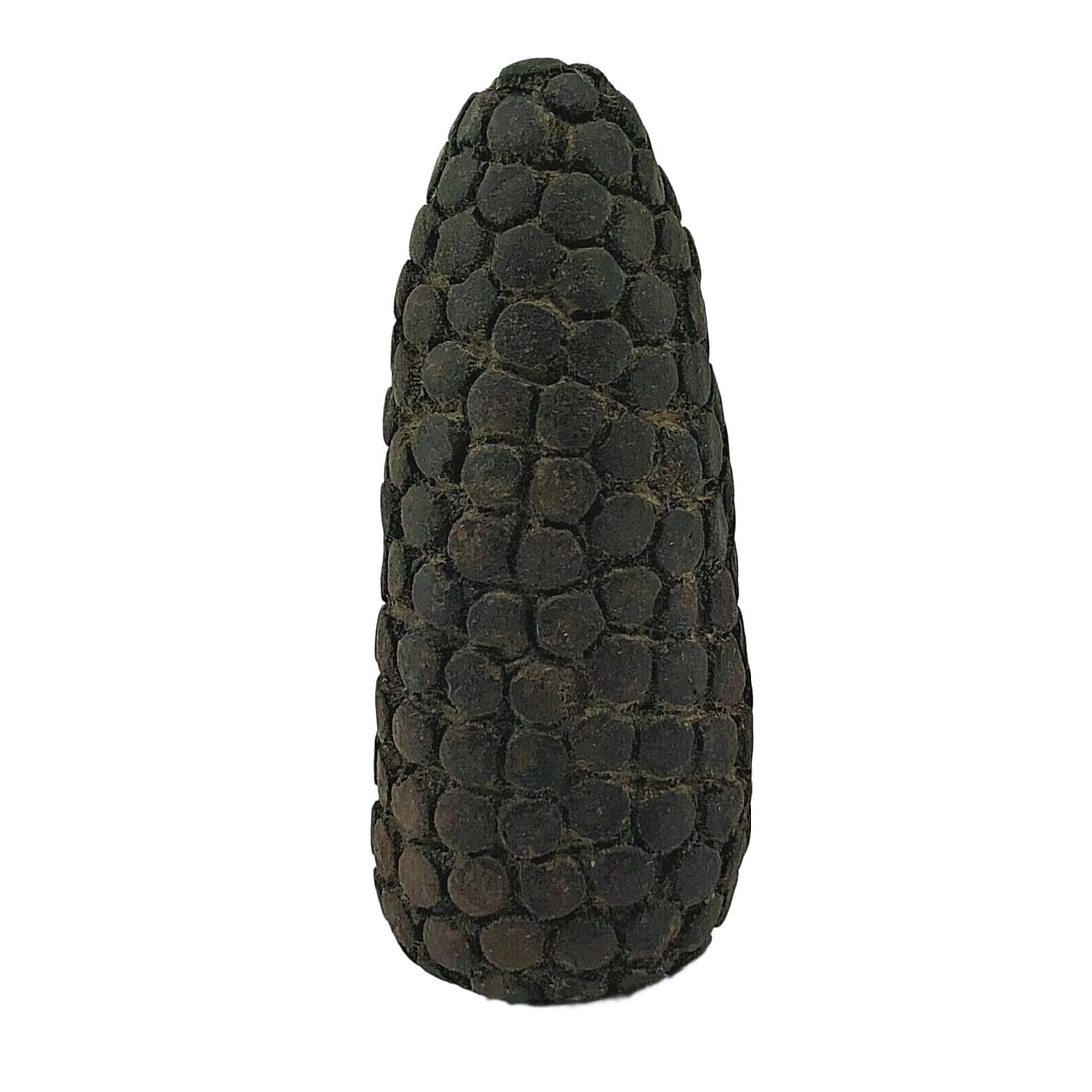 Roman Pumice Cone 1st Millennium BC Artifact: Title/Medium: Greek or Roman Ceramic Cone-Shaped Pumice Origin/Year: 1st Millennium BC Dimensions: Varies in height, approximately 10 cm Condition: Very good, with natural wear Provenance: Acquired fr