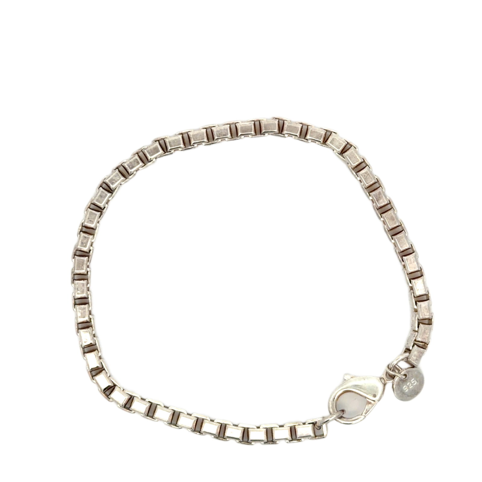 Tiffany & Co. Venetian Link 925 Sterling Silver Bracelet (1 of 2)