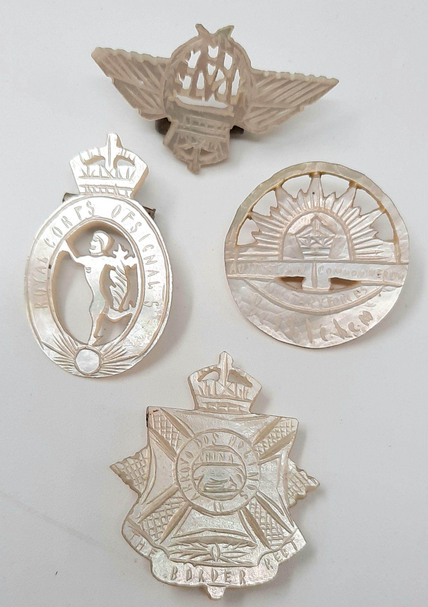 Hazorfim in Palestine Mother of Pearl Handcrafted (1 of 5)