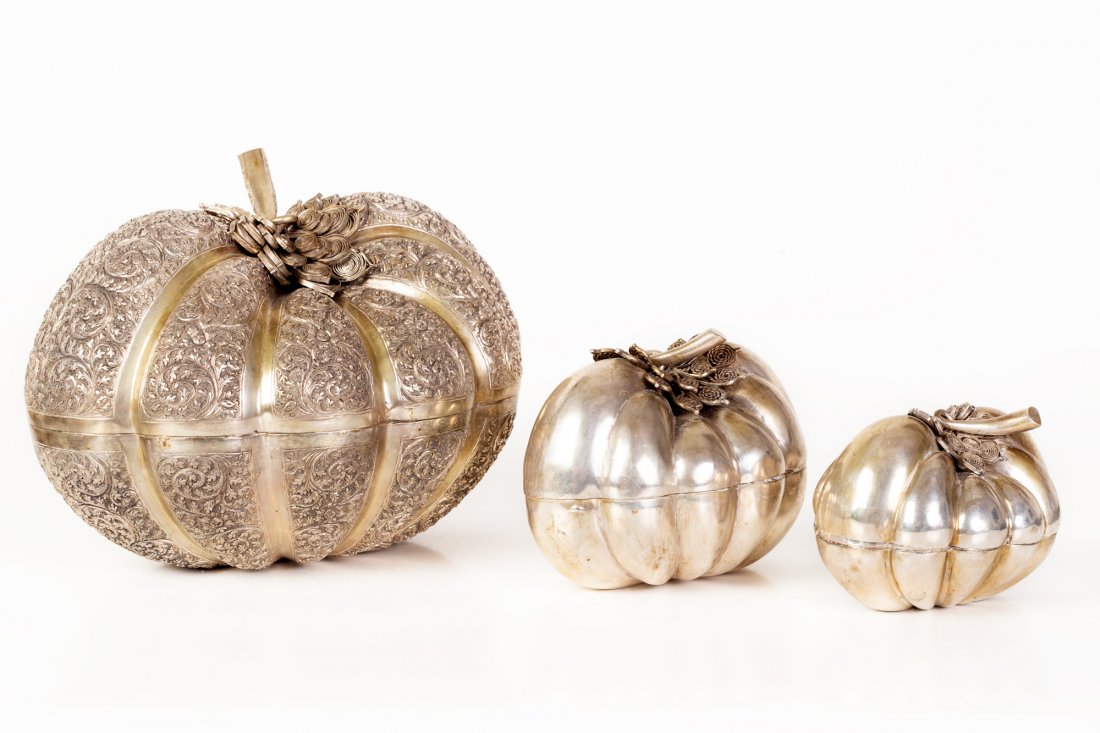 Designer Silver Dish Set (1 of 6)