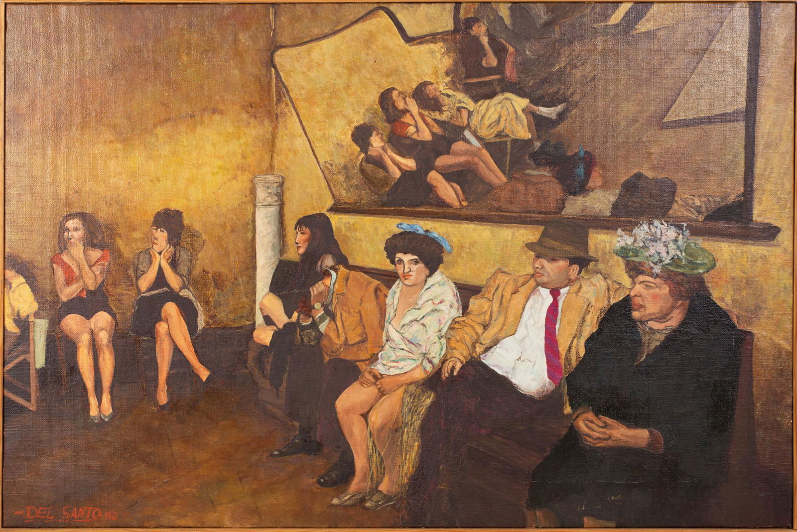 Pedro Del Santo - 'Mujer con sombrero' (1 of 3)