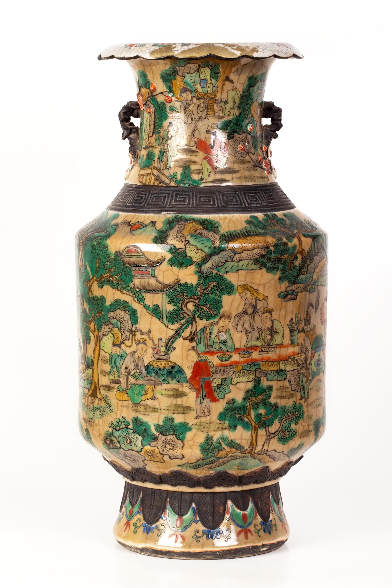 Old Chinese Vase - Crackle Ware Crafting (1 of 5)