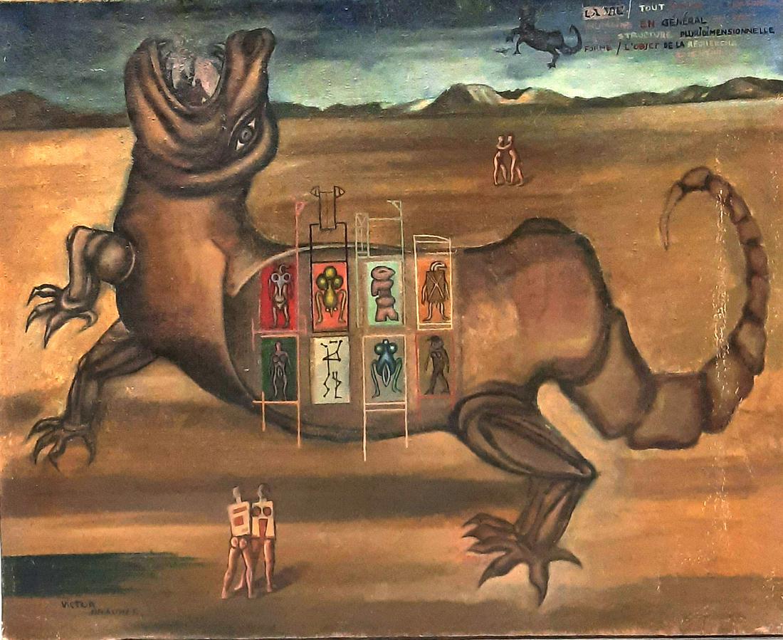 Attributed to Victor BRAUNER (1903-1966) (1 of 2)