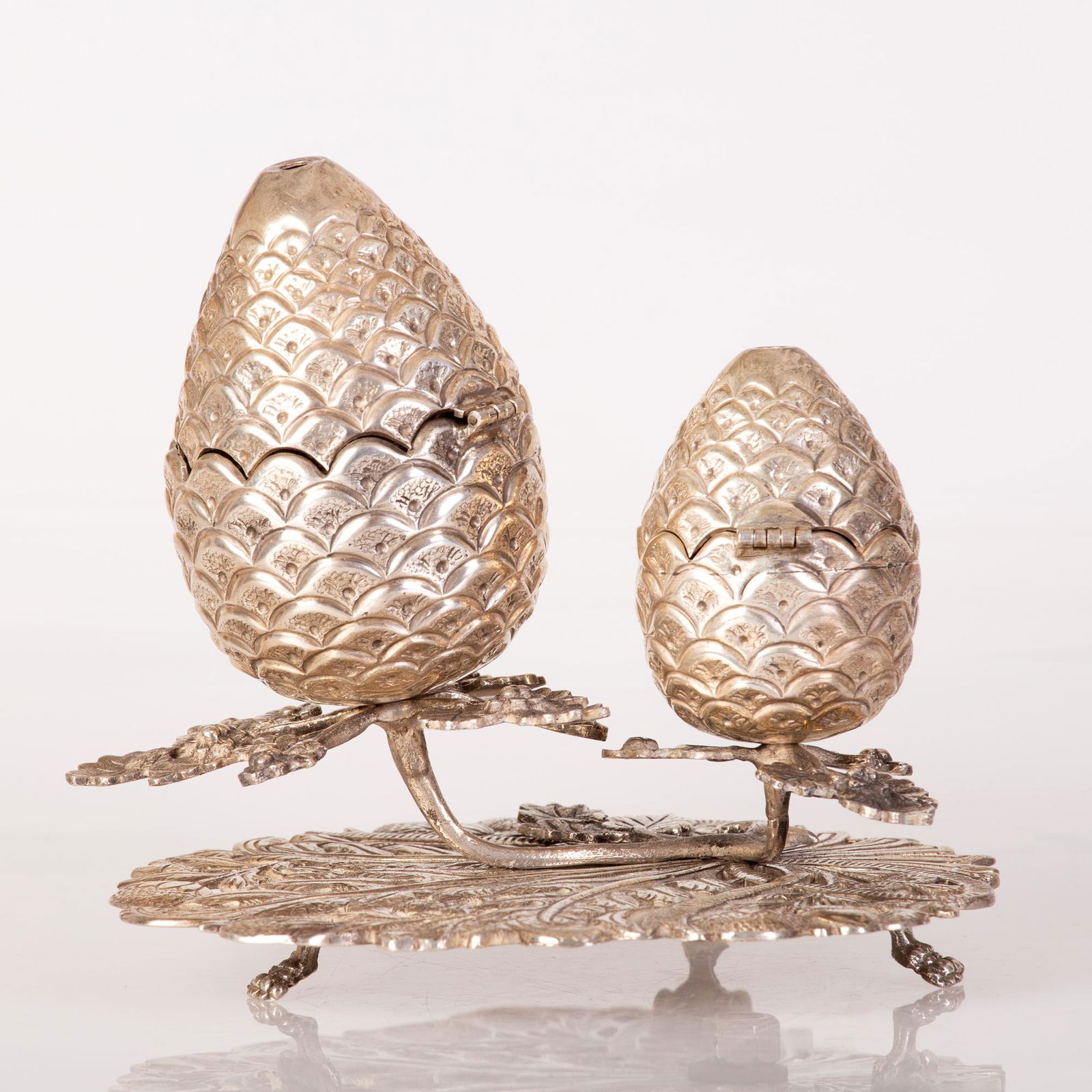 Silver Double Besamim Tower (1 of 4)