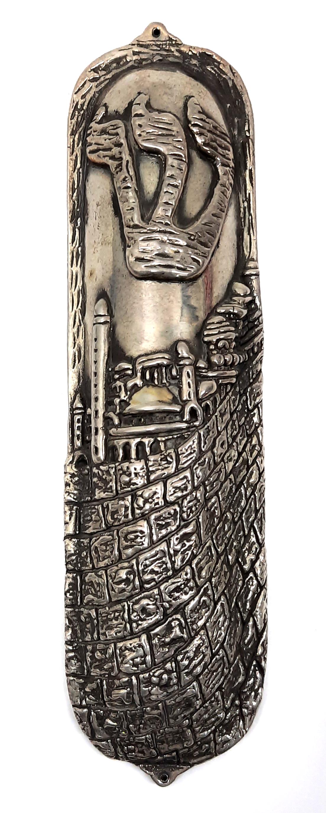 Impressive Large Silver Mezuzah (1 of 4)