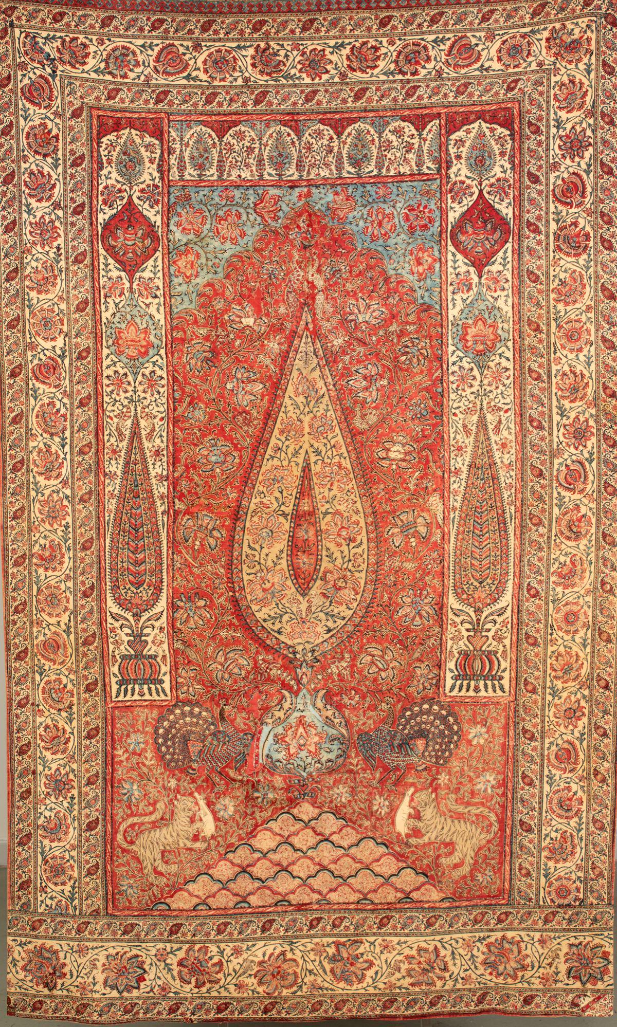Kalamkari - Persia - late 19th early 20th century (1 of 2)