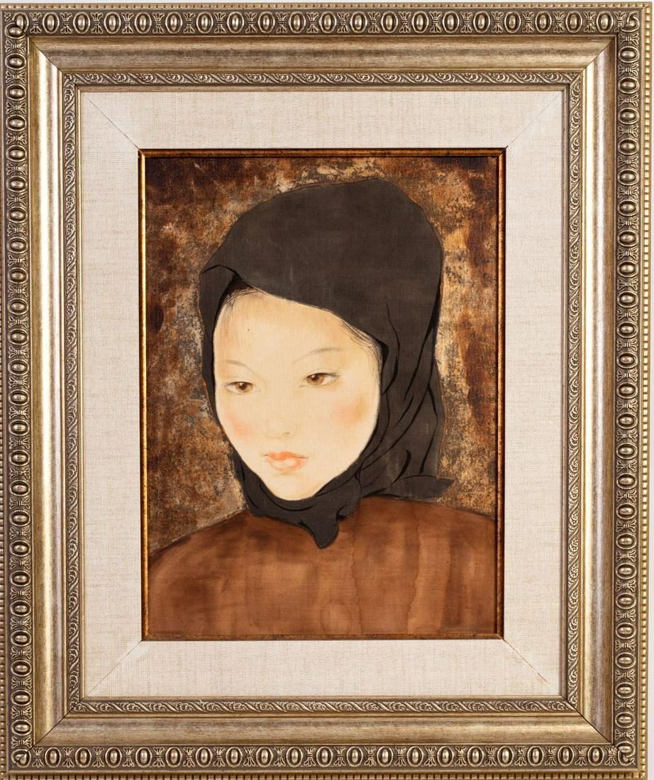 ALIX AYMÃ‰ (1894-1989) - Portrait of Vietnamese Maiden (1 of 6)