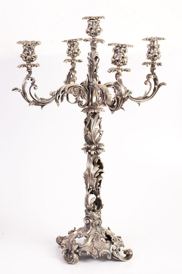Impressive Large-sizedEEuropean designer Silver Candelabara (1 of 4)