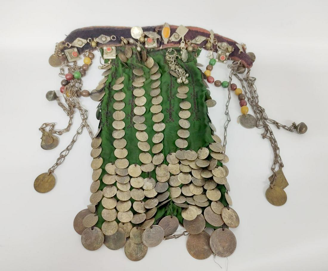 Two Palestinian head adornments for a bride - early 1900 (1 of 7)