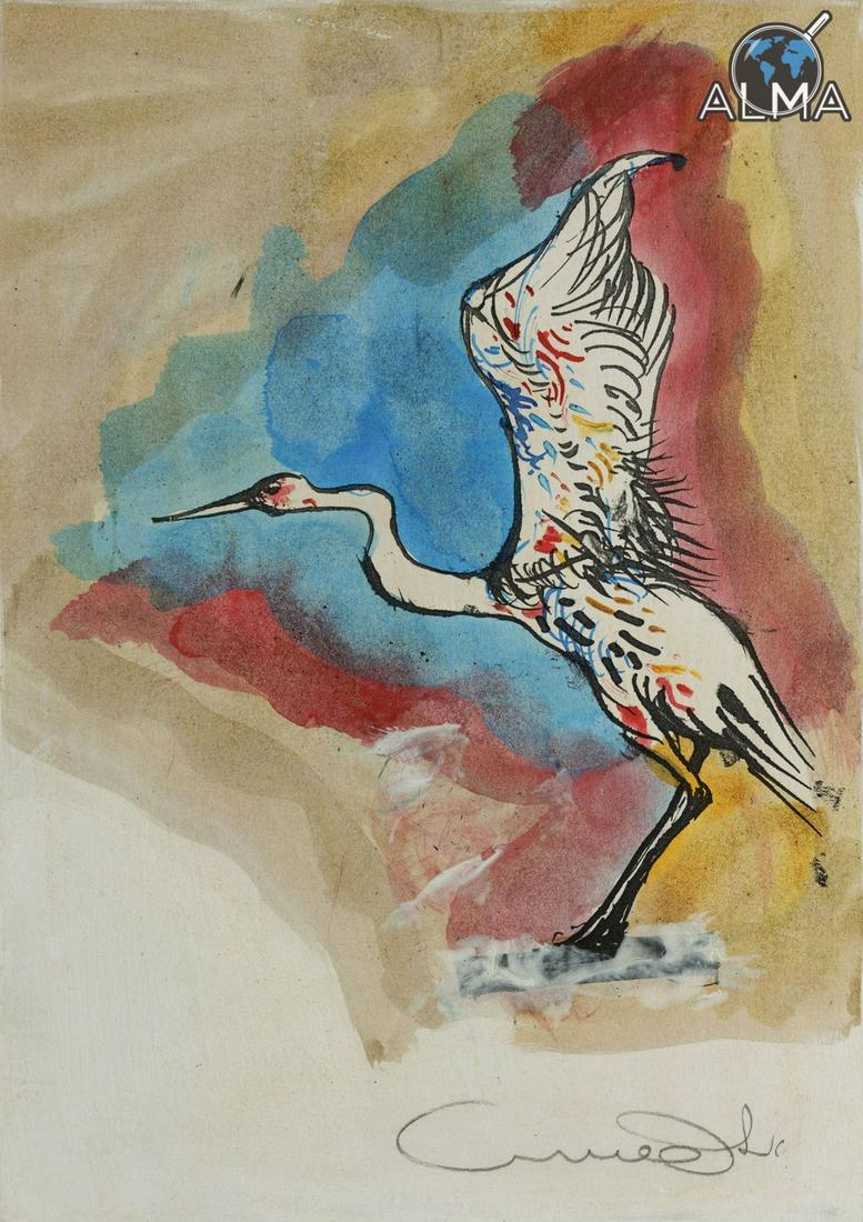 Uri Lifshitz (1936-2011) - "Flight of the Bird" (1 of 4)
