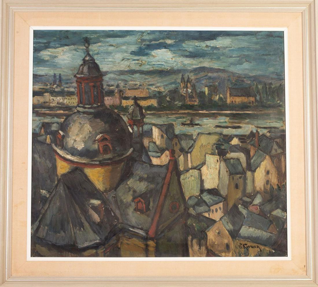 "Landscape" - Oil on Canvas (1 of 4)