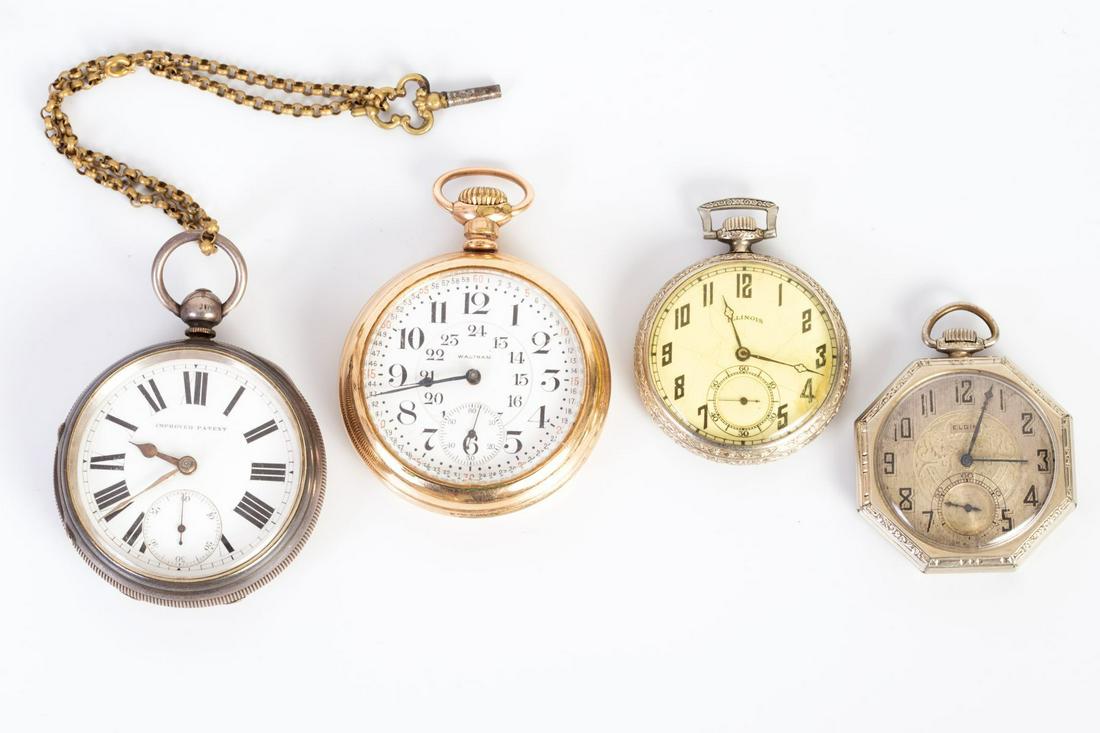 Assortment of 4 Pocket Watches (1 of 2)