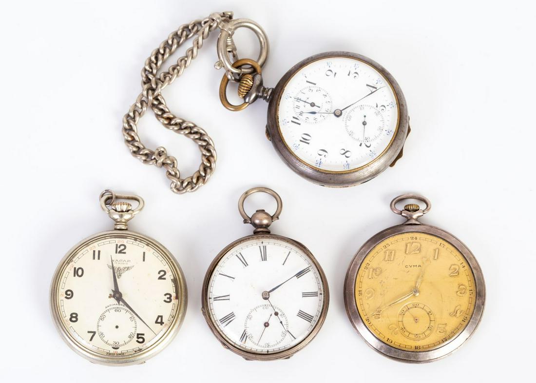 Assortment of 4 Pocket Watches (1 of 2)