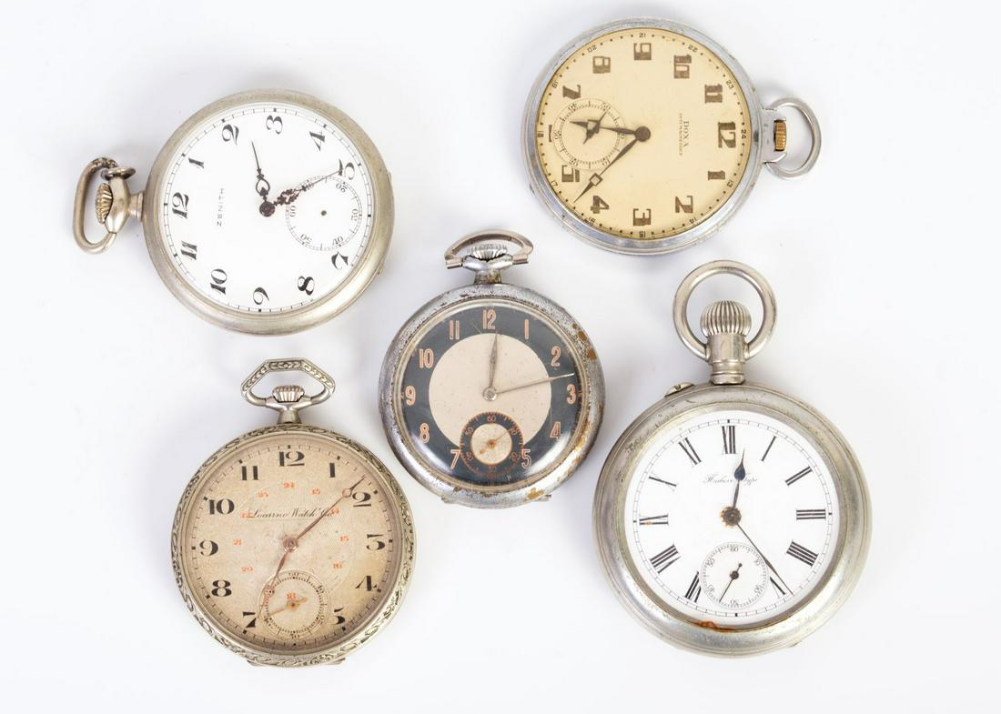 Assortment of 5 Pocket Watches (1 of 2)