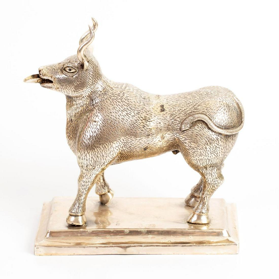 Silver Figurine in the Form of a Bull (1 of 4)
