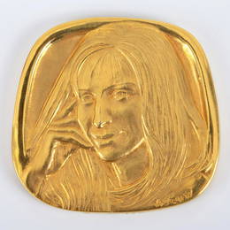 Very Rare "Barbara Streisand" Gold Medal, Only 16 Units Issued