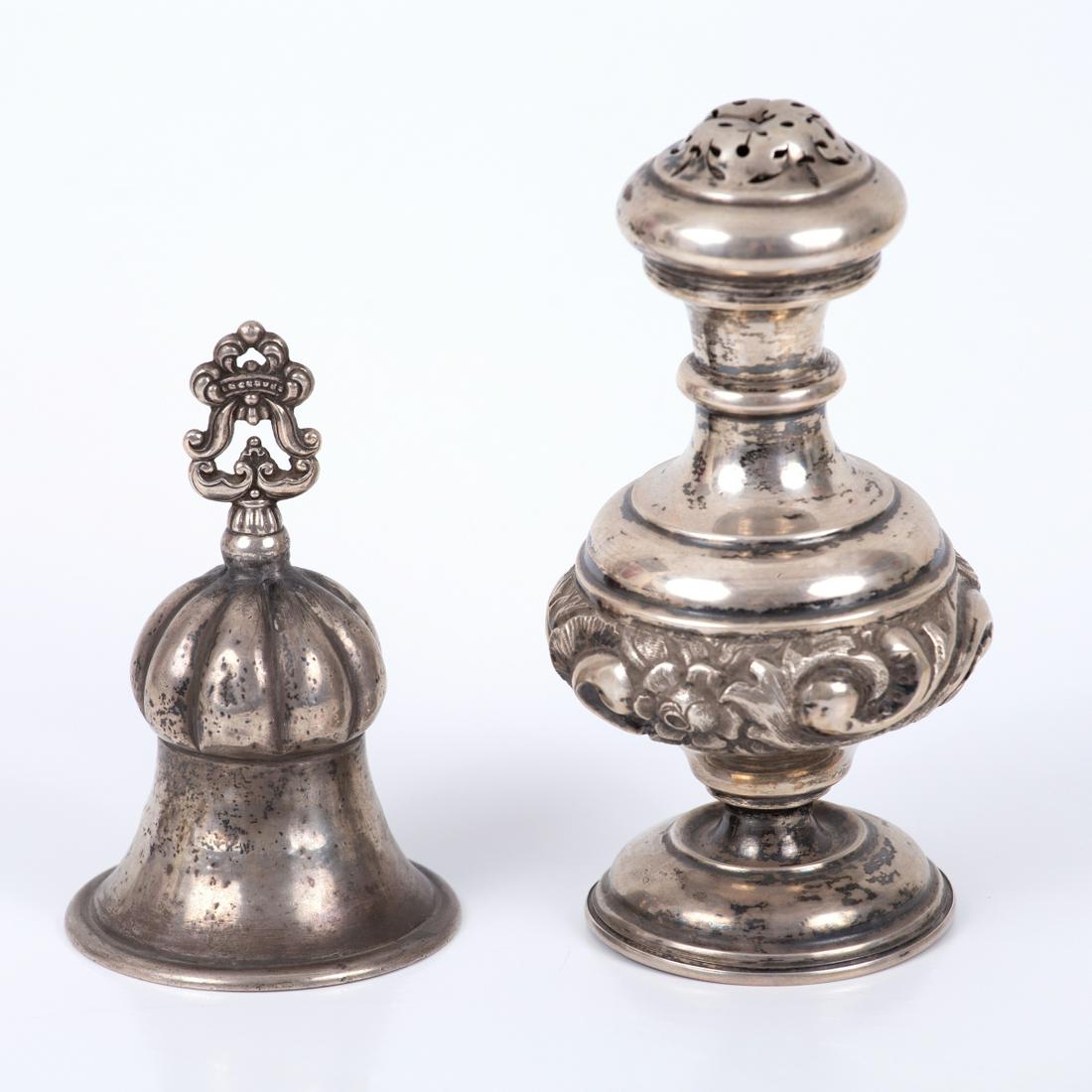 Lot of 2 Antique Silver Vessels - "Alt Wien" (1 of 5)