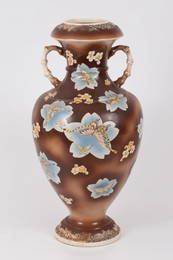 Large Japanese Sumida Ware Vase - Japan, early 20th c