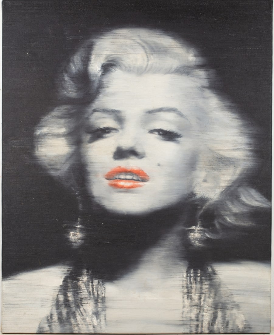 "Marilyn Monroe" paint on canvas (1 of 1)