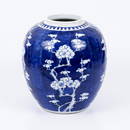 Chinese blue and white vase