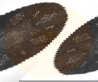 Ottoman Wall Carpet, End of 19th century: Ottoman Wall Carpet, End of 19th century, handcrafted embroidery and decorated in its center with a mosque flanked by Arabic calligraphy and different Islamic motifs. Well-preserved for its age.