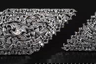 An Antique 18K Gold Silver and Diamond Brooch