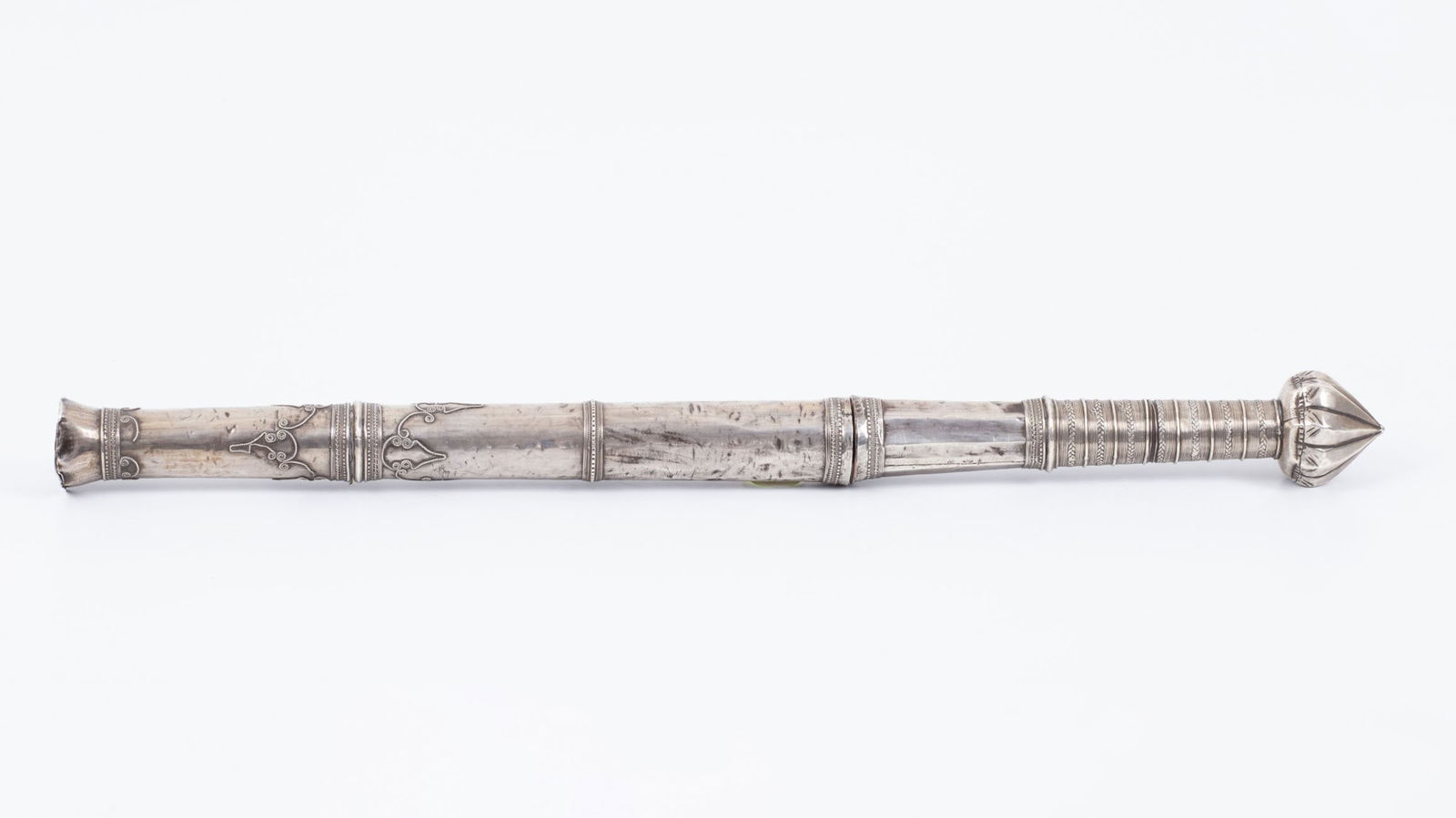 A Fine Silver Dagger, Burma, 19th Century (1 of 4)